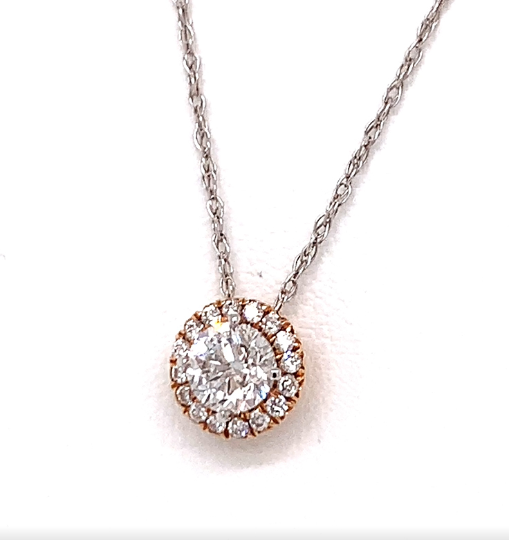 Buy Rose Gold Necklaces & Pendants for Women by Trishty Online | Ajio.com